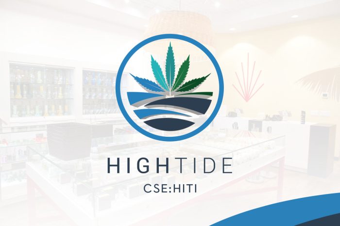 High Tide Officially Starts 106th Retail Cannabis Store in Canada and 32nd in Ontario at Hamilton